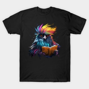 Silkie Reads Book T-Shirt